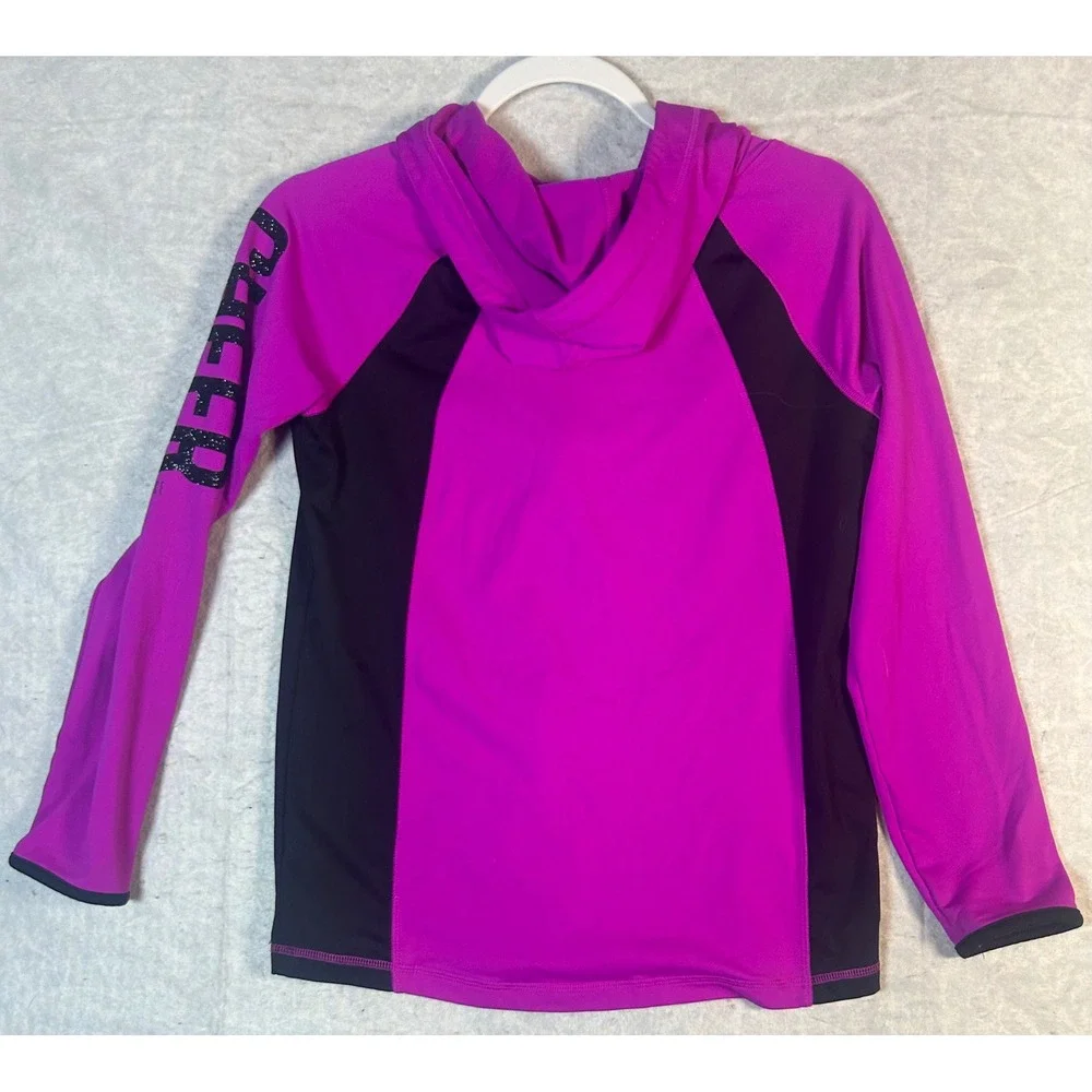 Justice Girls Cheer Full Zip Up Hoodie‎ Jacket Active Kids Size 12 14